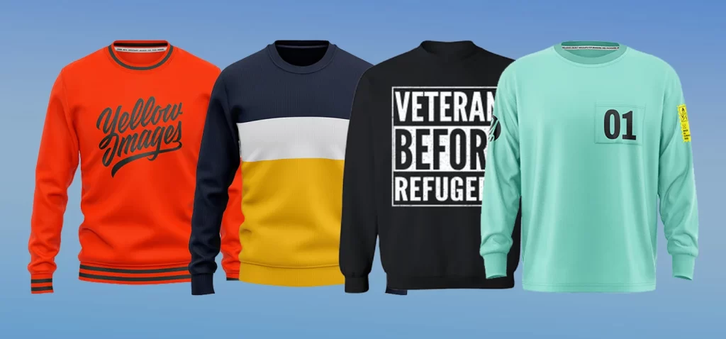custom sweatshirts